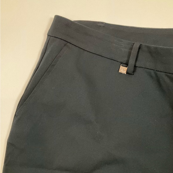 Lauren Ralph Lauren Womens 22W Plus Size Stretch Cotton Shorts Black NWT - Picture 4 of 8